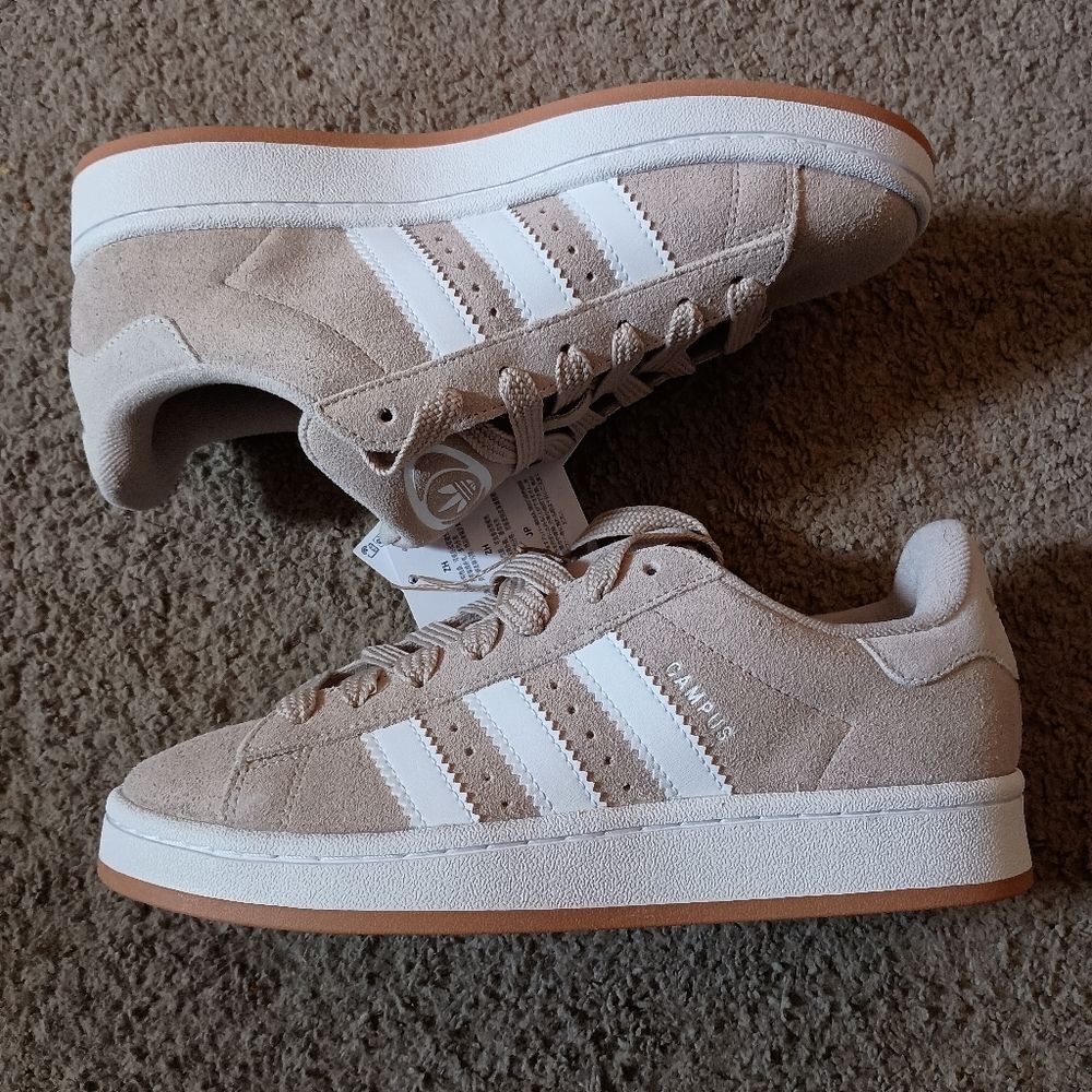 Adidas Campus 00s Beige Sneakers Youth/ Women's Sizes BRAND NEW IN BOX NO LID